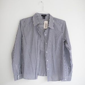 Forever 21 Striped Button Up size Large